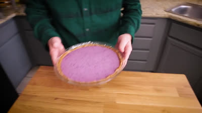 Fast and easy blueberry cheesecake (Raw Vegan)