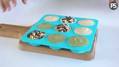 Vegan mini cheesecakes 