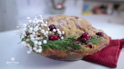 Vegan apple pie - traditional recepies 