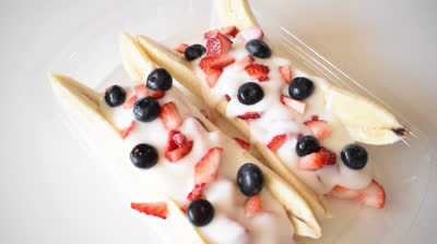 Easy and fast breakfasts for children - Vegan 