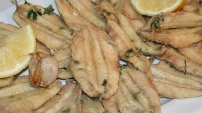 Fried anchovies recipe