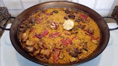 Rice with Rabbit and Snails Recipe