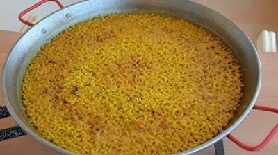 Valencian recipe. Rice to band