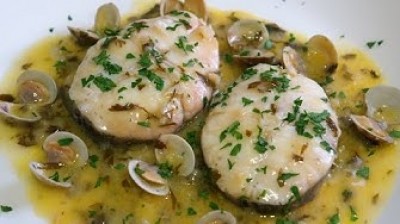 Receta Merluza en Salsa Verde con Almejas