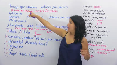 Vocabulario bancario en español