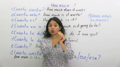 ¿Cómo solicitar precios en Español?
