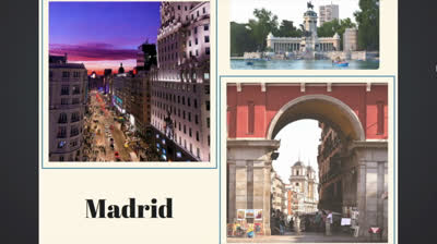 Nuestras ciudades - Madrid y Barcelona (Niveles A1-A2)