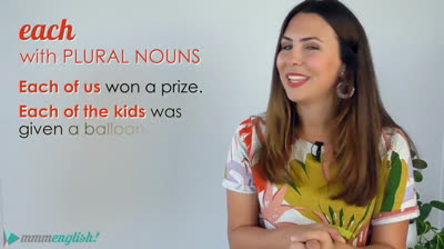 EACH & EVERY - English Grammar Lesson