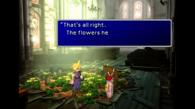 Final Fantasy VII Walkthrough (English) Part 3 - Airbuster Boss Battle - Cloud Meets Aerith & The Turks