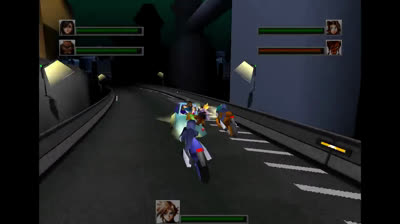 Final Fantasy VII Walkthrough (English) Part 12 - Cloud Vs Rufus & Motorcycle Chase