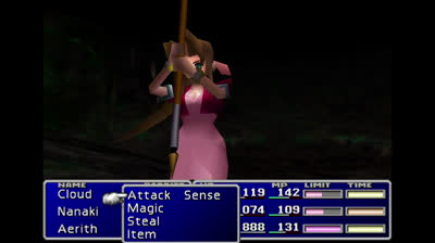 Final Fantasy VII Walkthrough (English) Part 30 - Gi Nattak Boss Battle & Seto The Warrior