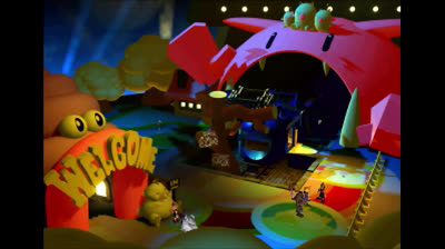 Final Fantasy VII Walkthrough (English) Part 37 - Cloud & Aerith's Date In Gold Saucer