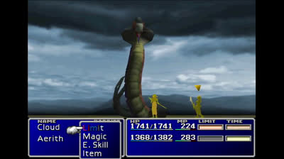 Final Fantasy VII Walkthrough (English) Part 38 - Cait Sith's Confession & Midgar Zolom Rematch
