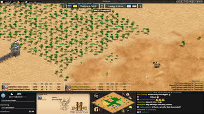 AoE2 - Nascondiglio 2v2 - TheViper & Tatoh vs Liereyy & Nicov (inglese)