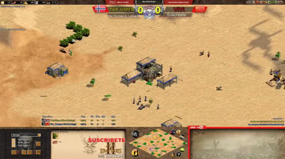 AGE OF EMPIRES II - THE VIPER VS VIVI - SUPER-CRAZY GAME GIVING UP THE VILLAGERS CREATION (Spanish)