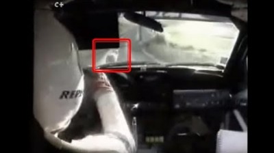 Carlos Sainz y Moya atropellan oveja durante Rally