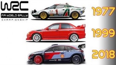 Winners of the World Rally Championship (WRC) (1973-2018)