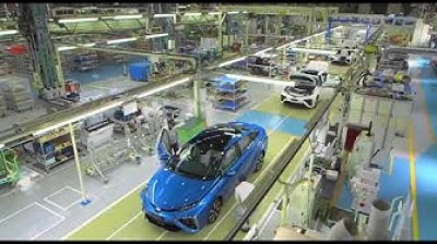 Toyota Mirai assembly line in Japan