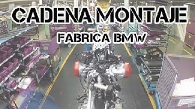 Motorcycle assembly line BMW