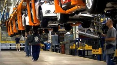 Ford Focus III assembly line
