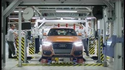 Audi Q3 assembly line in Martorell