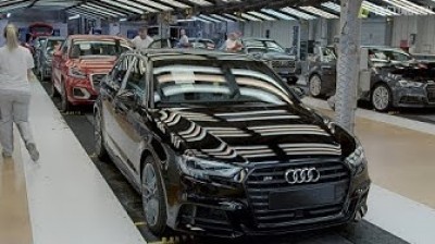 Audi assembly line in Ingolstadt