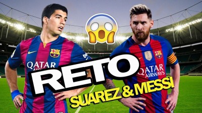 The Most Amazing Challenge of Messi & Suarez