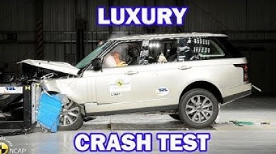Top 10 crash test in luxury cars