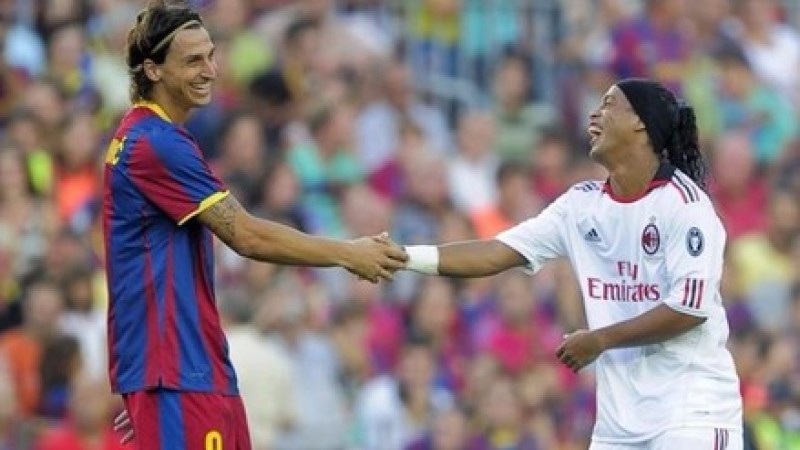 Ronaldinho vs Zlatan Ibrahimovic | Best Goals - TokyVideo