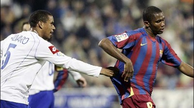 Insultos racistas a Samuel Eto'o