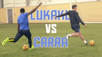 Romelu Lukaku vs Jamie Carragher