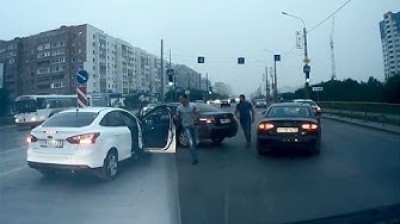 Peleas y accidentes en Rusia