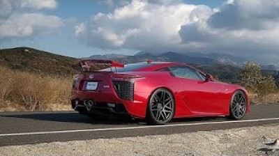 Lexus LFA | Acceleration and sound