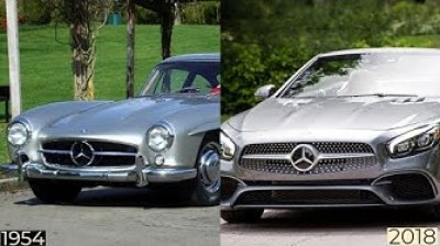 Mercedes-Benz SL a través de los años