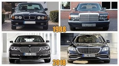 Mercedes-Benz S-Class vs BMW 7-Series | Evolution and History