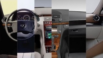 Mercedes-Benz Clase E 2016 | Evolución de interiores desde w123 hasta w213