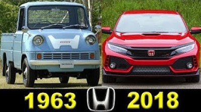 Honda | His evolution (1938-2018)
