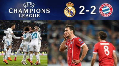 Real Madrid 2-2 Bayern 17-18