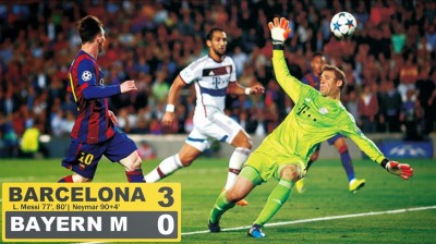 Barcelona 3-0 Bayern 14-15