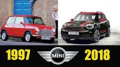 Evolution of the MINI Cooper (1997-2018)