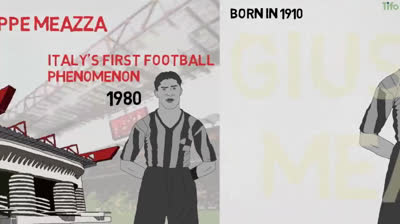 La storia di Giuseppe Meazza