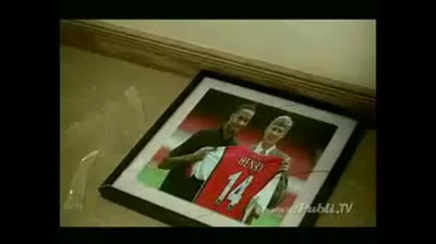 Anuncio de Nike en casa de Wenger