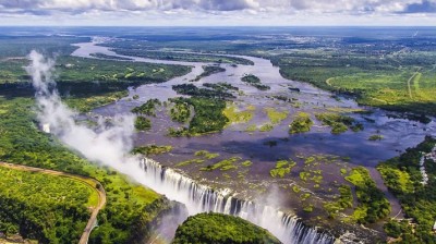 Visiting Victoria Falls from a different point of view