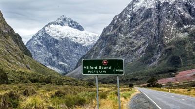 Sulla strada di Milford Sound