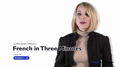 Los números en francés