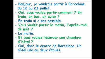 Viajando en francés