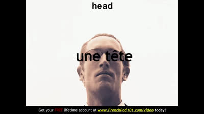 Body parts in French