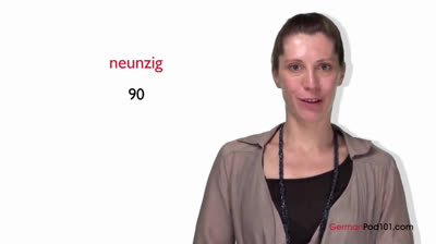 Los números de 11 al 100 en alemán