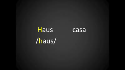 German Pronunciation