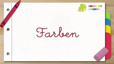 Aprendemos alemán. Los colores